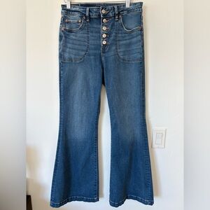American Eagle Outfitters Blue Flare Jeans